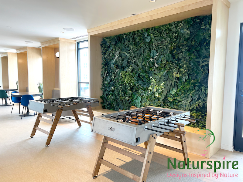 Current at Latimer Square Apartments - Artificial Green Wall - Bloomington, IN