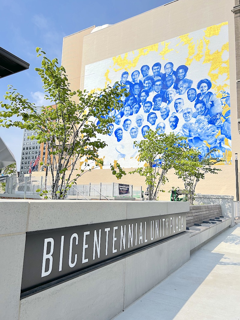 Bicentennial Unity Plaza Landscaping
